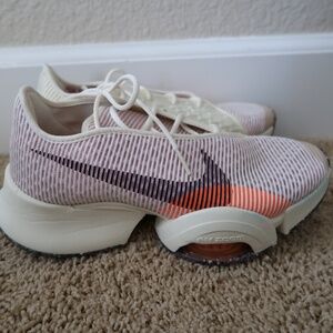 Nike Air Zoom Superrep 2 Women's US 7 Cream Orange